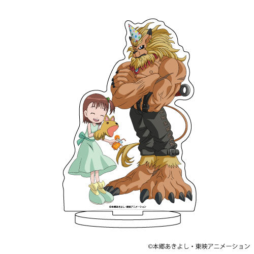 Chara Acrylic Figure Digimon Tamers  Juri & Leomon Celebration ver.