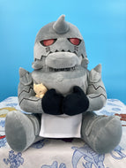 Fullmetal Alchemist Alphonse Elric Sitting w/ Cat Plush Square Enix