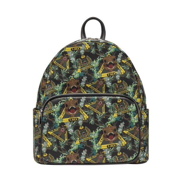Jurassic Park Mini Backpack Caution T-rex Funko