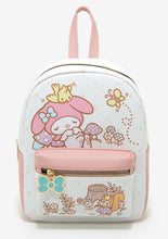Load image into Gallery viewer, Sanrio Mini Backpack My Melody Mushroom Forest Bioworld
