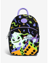 Load image into Gallery viewer, Disney Mini Backpack Oogie Boogie Lock Shock Barrel GITD Her Universe
