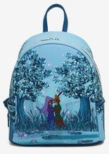 Load image into Gallery viewer, Disney Mini Backpack Robin Hood and Maid Marian Forest Love Loungefly
