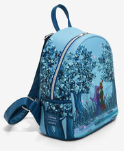 Load image into Gallery viewer, Disney Mini Backpack Robin Hood and Maid Marian Forest Love Loungefly
