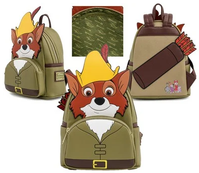 Disney Mini Backpack Robin Hood Cosplay Loungefly
