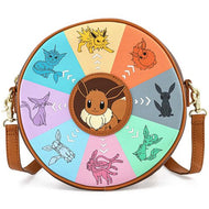 Loungefly Pokemon Eevee Evolutions Eeveelutions Crossbody Canteen Purse