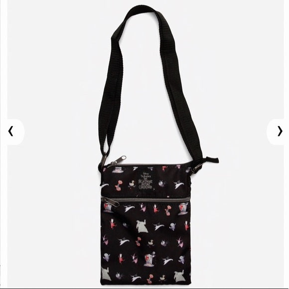 Loungefly Disney The Nightmare Before Christmas Passport Crossbody Bag
