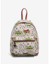 Load image into Gallery viewer, Studio Ghibli Mini Backpack Wallet Set Kiki’s Delivery Service Map Loungefly
