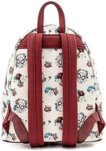 Load image into Gallery viewer, Marvel Mini Backpack Spider-Man Floral All Over Print Loungefly

