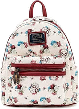 Load image into Gallery viewer, Marvel Mini Backpack Spider-Man Floral All Over Print Loungefly

