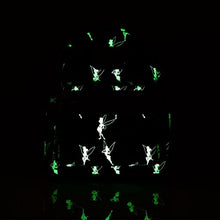 Load image into Gallery viewer, Disney Mini Backpack Tinkerbell AOP Teal Glow in the Dark Loungefly
